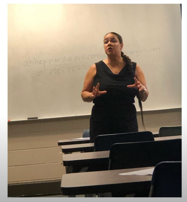 College students collaborating in a group study session
